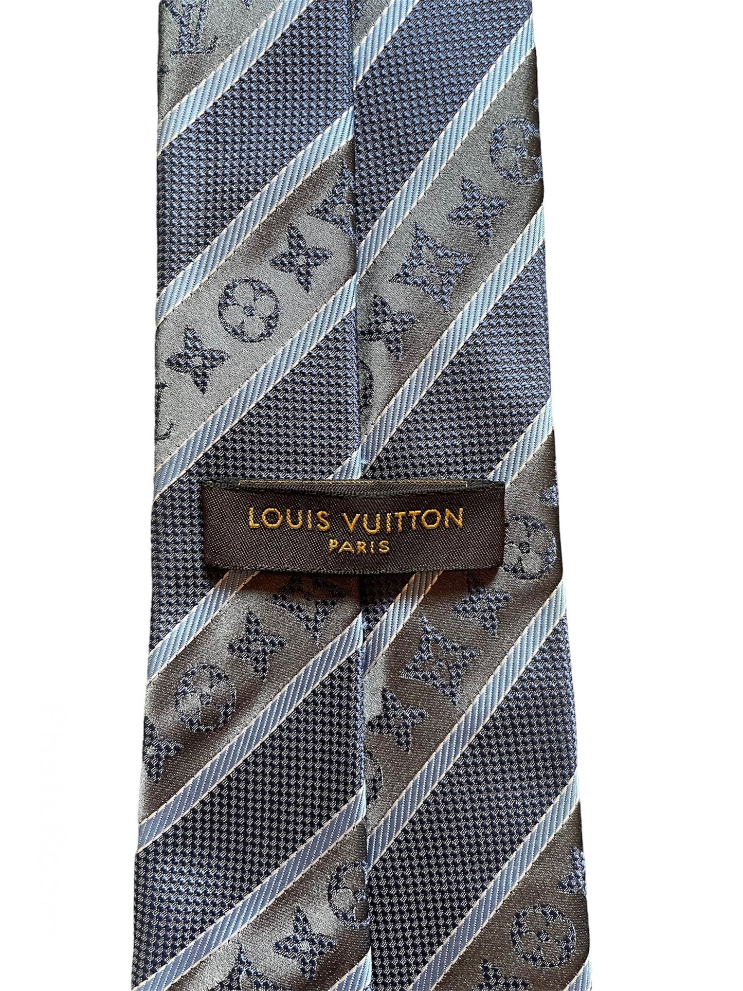 Cravate Louis Vuitton à rayures