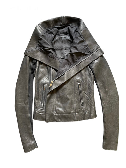 Blouson Rick Owens en cuir d'agneau
