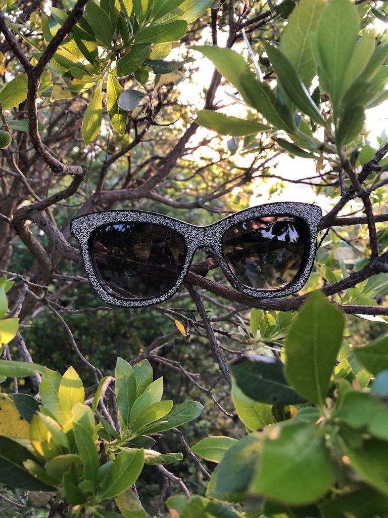 Lunette de soleil Jimmy Choo strass MAISON RENAISSANCE